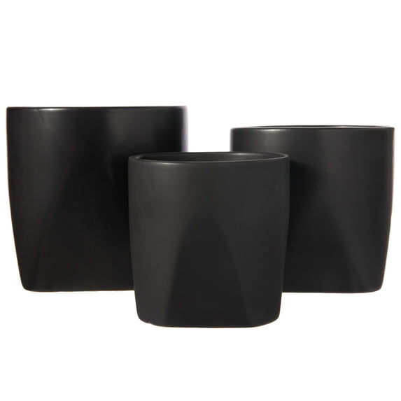 Ceramic Round Pot Matte Finish-6.00"H