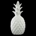 thumbnail image 1 of Ceramic Pineapple Figurine Gloss Finish White, 1 of 1