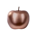 thumbnail image 1 of Nolyn Silver Ceramic Apple Decor – Decorative Home Accent, Tabletop Ornament, Modern Kitchen & Living Room Decoration (Size- Large | 6.00"x6.00"H, Tan), 1 of 2