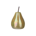 thumbnail image 1 of Hazel Pearlescent Ceramic Pear Figurine – Decorative Fruit Statue, Modern Home Decor Accent for Living Room, Tabletop, Shelf, Centerpiece Gift (Large, Green), 1 of 5