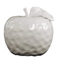 thumbnail image 1 of Lorette Leaf-Topped Ceramic Apple, 1 of 2