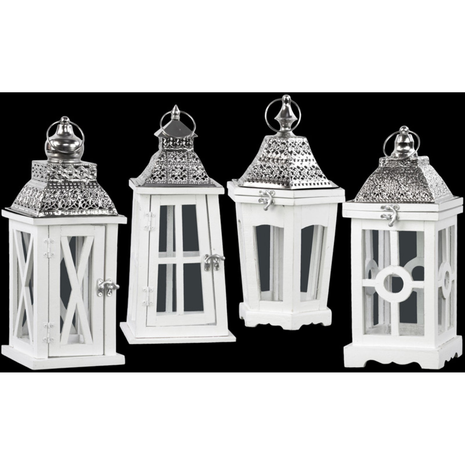 ライト・ランタン TEN to TEN WHAT WE WANT 38SHADE Urban Trends Collection 94641-AST Wood Square Lantern with