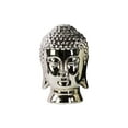 thumbnail image 1 of Urban Trends Collection: Ceramic Buddha Head Polished Chrome Finish, 1 of 2