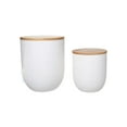 thumbnail image 1 of Ceramic Round Canister Matte Finish-6.25"H, 1 of 1