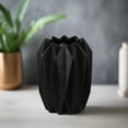 thumbnail image 1 of Feryn Ribbed Ceramic Vase, 1 of 2