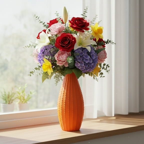 Trenleigh Ceramic Textured Tall Vases