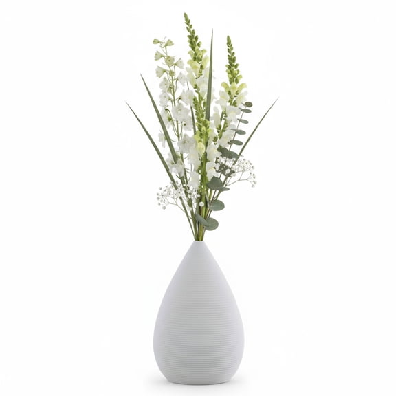 Urban Trends Collection: Ceramic Vase Coated Finish