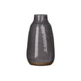 thumbnail image 1 of Ceramic Round Vase Gloss Finish Dark Gray..8.00"x8.00"x14.50"H, 1 of 2