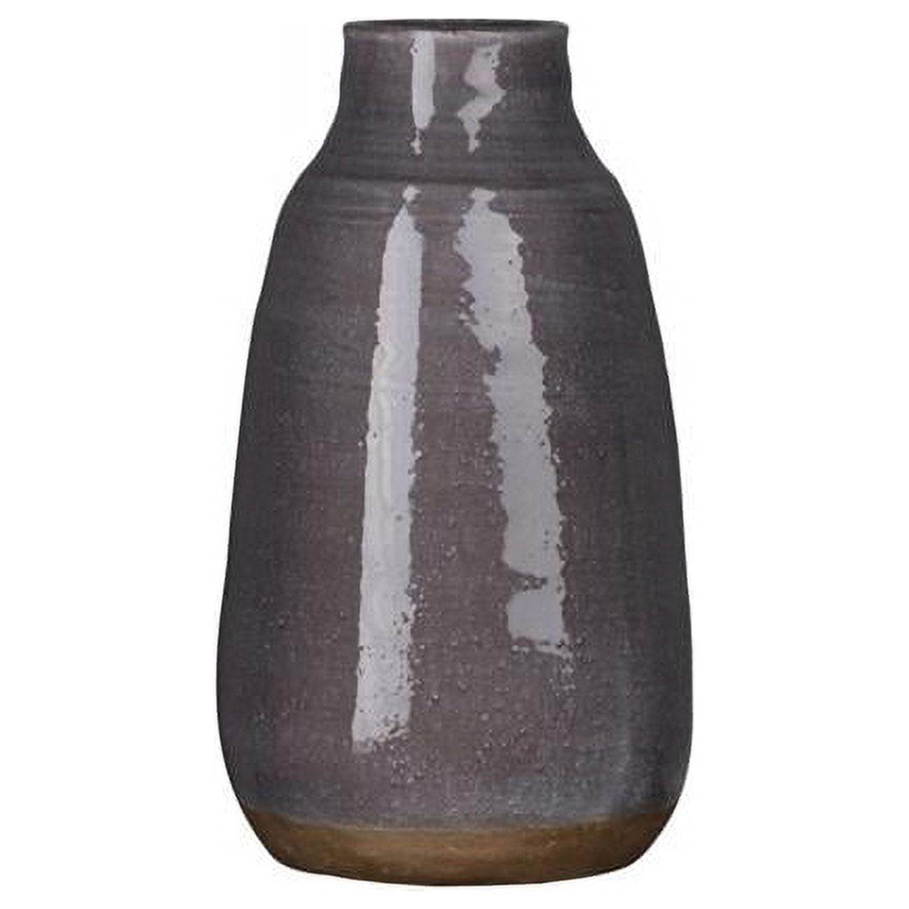 Urban Trends Collection Ceramic Vase Gloss Finish MultiColored 14.5