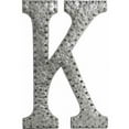 thumbnail image 1 of Urban Trends Collection: Metal Alphabet Decor, Rubbed Finish, Brown, 1 of 2