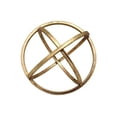 thumbnail image 1 of Metal Sculpture Rust Finish Gold 10"H, 1 of 3