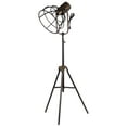 thumbnail image 1 of Metal Spotlight Floor Lamp Rust Finish Gray 56.75", 1 of 2