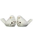 thumbnail image 1 of Urban Trends Collection Porcelain Bird Figurine with Round Cutout Design Assortm, 1 of 3