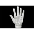 thumbnail image 1 of Urban Trends Collection: Stoneware Hand Sculpture, Gloss Finish, White, 1 of 3