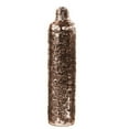 thumbnail image 1 of Urban Trends Ceramic Bottle Vase with Engraved Criss Cross Design, Medium, Rose Gold, 1 of 2