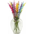 thumbnail image 1 of Large Clear Glass Vase for Flowers, Modern Decorative Table Vase for Home Décor, 1 of 9