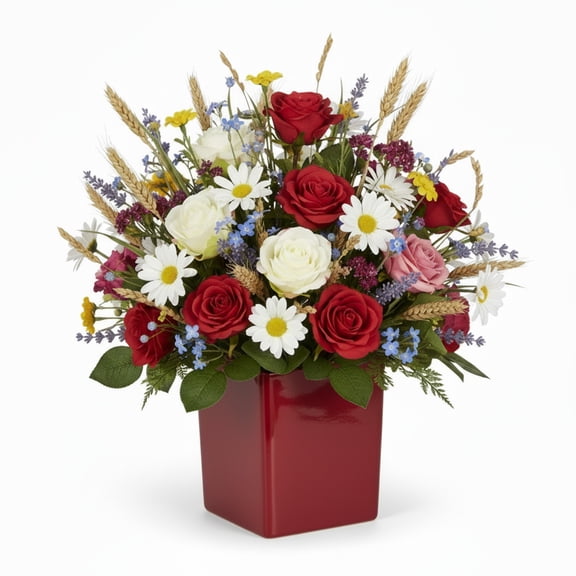 Electra Glass Cube Vase
