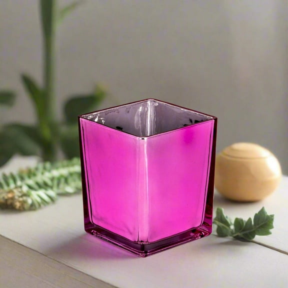 Electra Glass Cube Vase