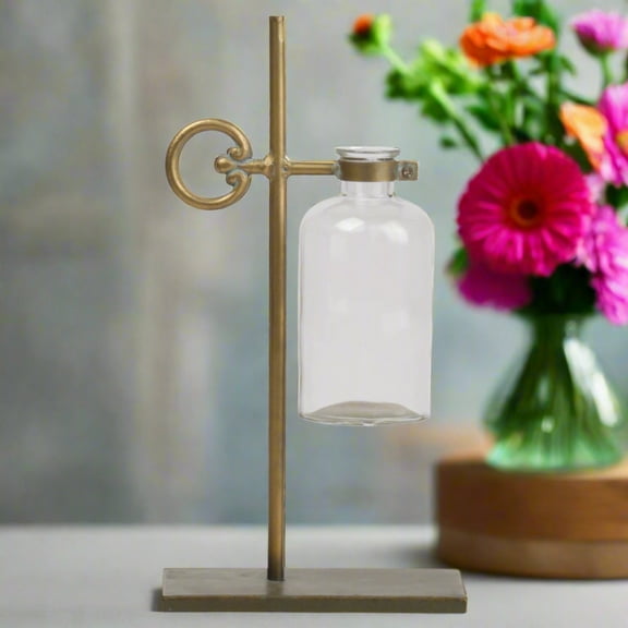 Edna Metal Bud Vase Holder
