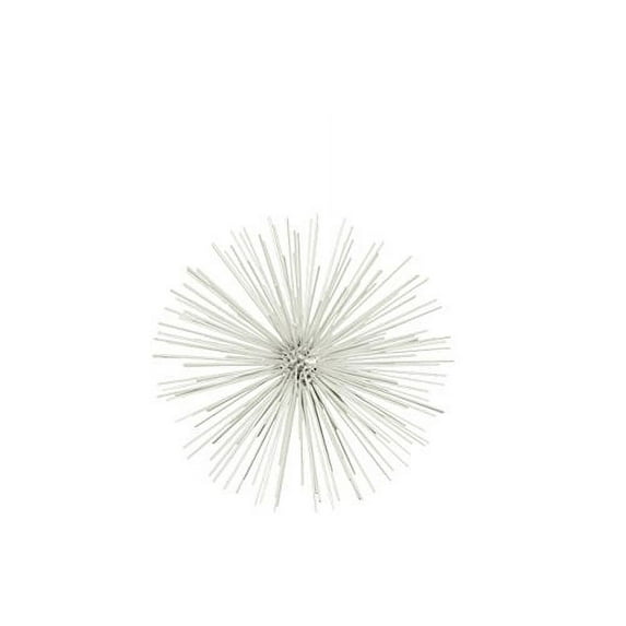 Magical Sea Urchin Medium Wall Decor - White - Benzara