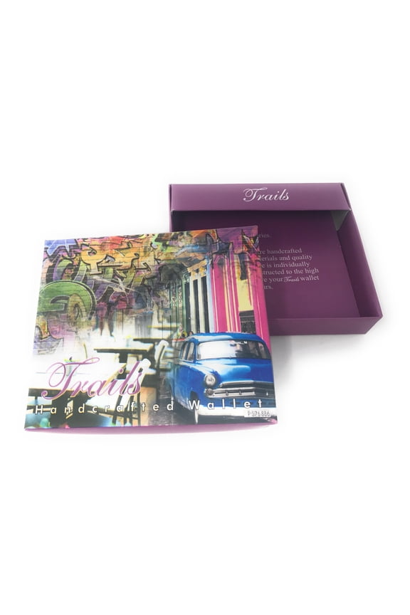 Urban Trendy NY Fashion Bifold Printed Wallets In Gift Box Mens Womens Kids