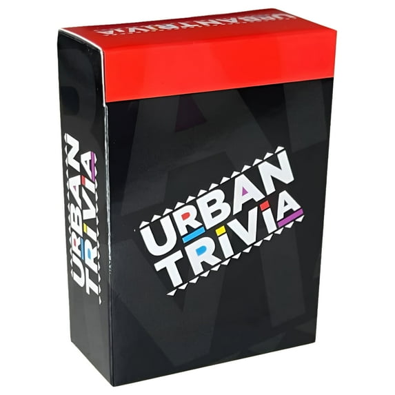Urban Trivia Game - Urban Trivia Game - Black Trivia Card Game for The Culture! Fun Trivia on Black TV, Movies, Music, Sports, & Growing Up Black! Great Trivia for Adult Game Nights and Gatherings!