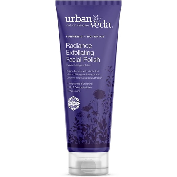 Urban Veda Radiance Exfoliating Facial Polish, 4.2 fl oz (125 ml)