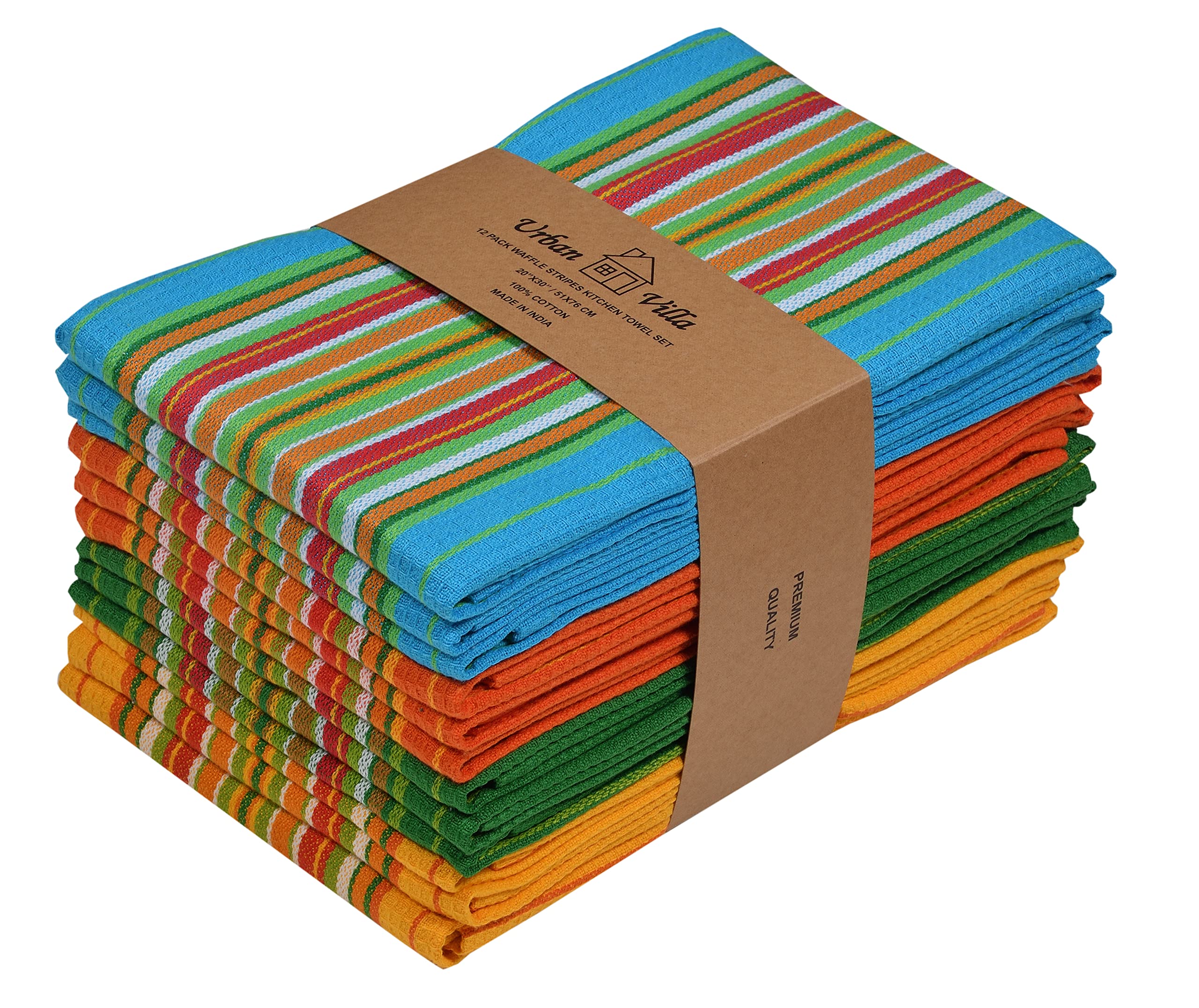 Urban Villa Kitchen Towels 100 Cotton Dish Towels Mitered Corners