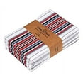 thumbnail image 1 of Urban Villa Kitchen Towels,, Cotton Dish Towels,Mitered Corners,Ultra Soft (Size: 20X30 in), White Waffle Stripes, Absorbent Bar Towels & Tea Towels - (Set of 6), 1 of 9