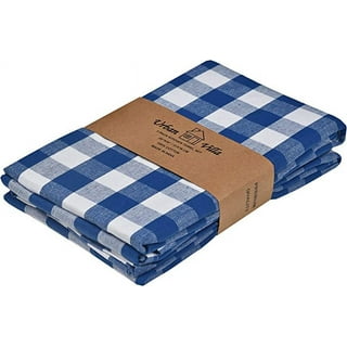 Set of 2 Blue and White Kitchen Towels – Madame de la Maison