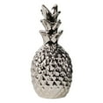 thumbnail image 1 of Urban trends collection: ceramic pineapple decor figurine, gloss finish, white, 1 of 2
