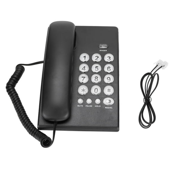 UrbanEden Big Button Corded Telephone,KXT504 Desktop Corded Telephone Landline Phone For Home Office Hotel
