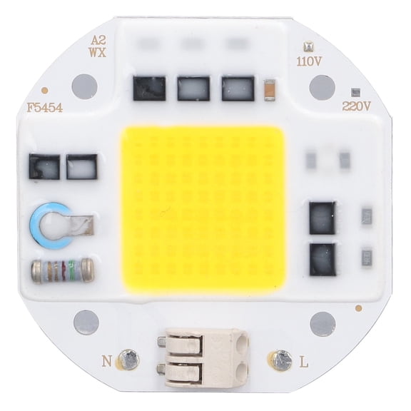 UrbanEden DIY Lighting Parts,COB Lamp Bead High Power LED Chip High Brightness COB Light Emitter Drive For DIY Lighting 110V,COB Chip