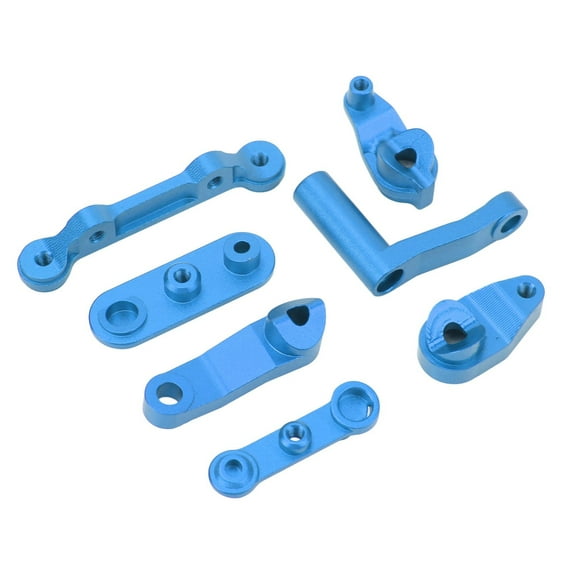 UrbanEden RC Steering Assembly, Aluminum Alloy Upgrade Part RC Steering Bellcrank Set For LOSI Rock Rey 1/10 RC Cars
