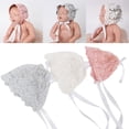 thumbnail image 1 of UrbanI Baby Infant Newborn Girls Kids Lace Floral Hat Cap Beanie Bonnet Cotton Hat, 1 of 8