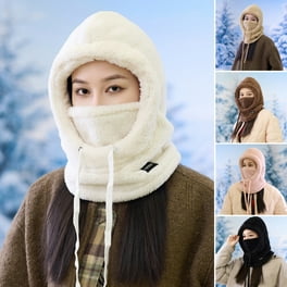 GIDEAL lamé knit balaclava arm warmer One-Hole Waffle Knit Balaclava – Tactical Face Mask & Head