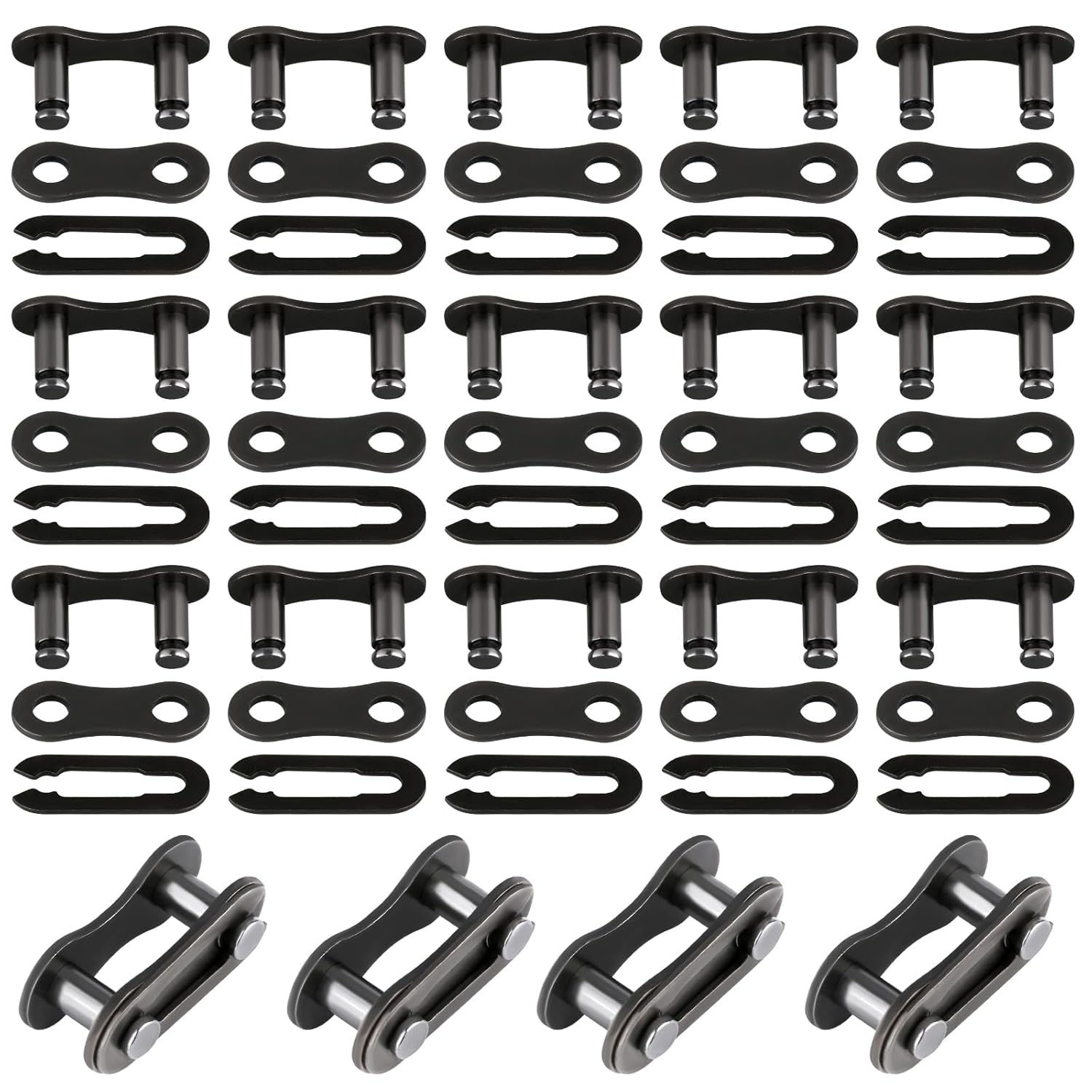 UrbanMingle 25Pcs Bike Chai Metal Master Link for Bicycle Chain