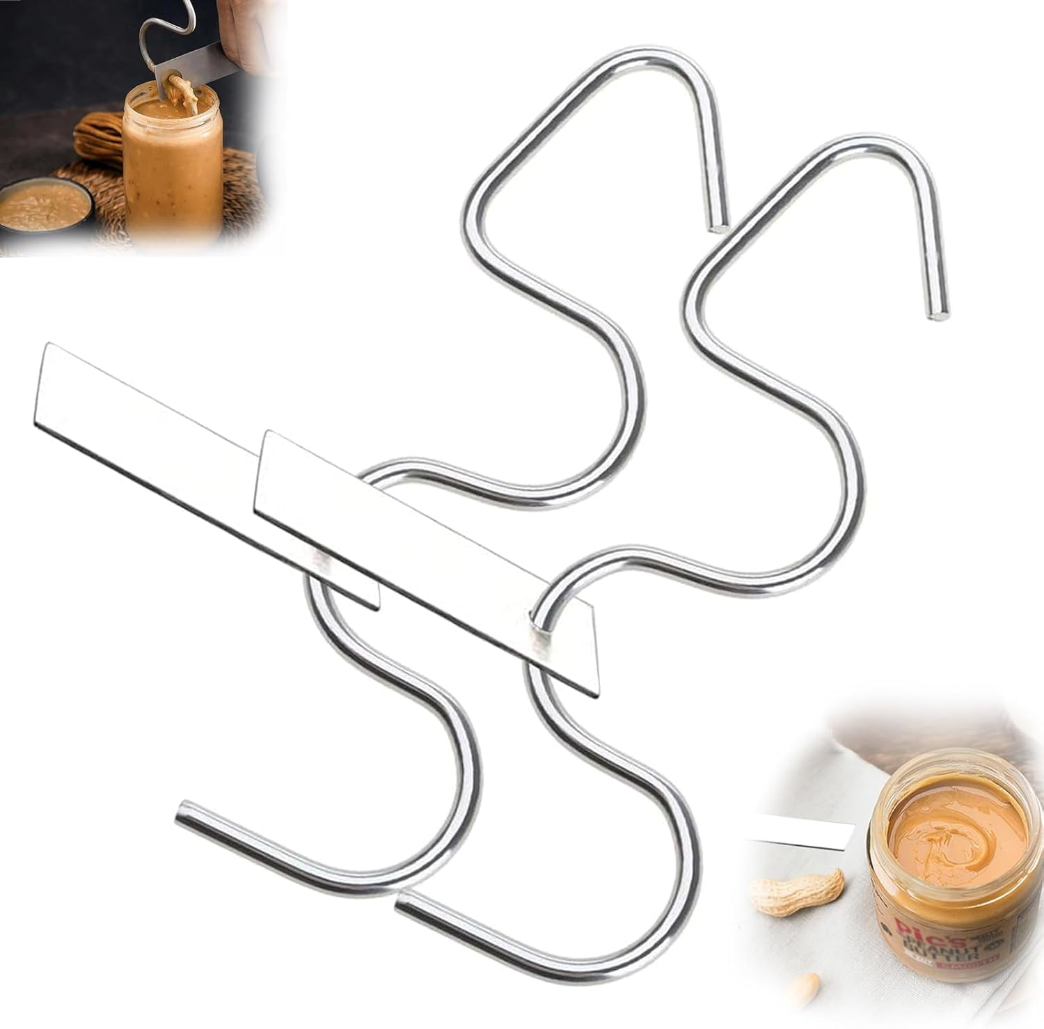 UrbanMingle Mixer ToolPeanut Butter Stirrer,Multipurpose Nut Butter