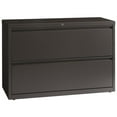 thumbnail image 1 of UrbanPro 2-Drawer Modern Metal Lateral Filing Cabinet in Charcoal, 1 of 5