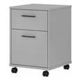 thumbnail image 1 of UrbanPro 2 Drawers Farmhouse Wood Mobile File Cabinet in Gray, 1 of 9