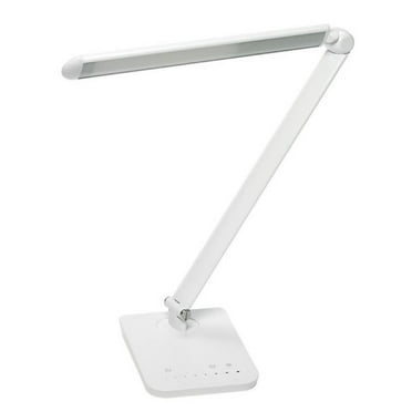 UrbanPro Contemporary LED Desk Lamp in White