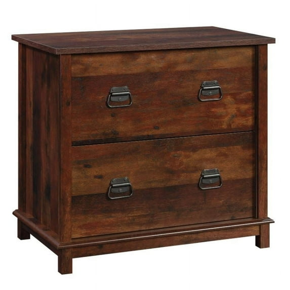UrbanPro Engineered Wood Lateral File Cabinet in Curado Cherry Finish
