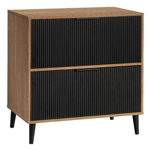 UrbanPro Engineered Wood / Metal Lateral File in Serene Walnut