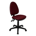 thumbnail image 1 of UrbanPro Fabric/Nylon Mid-Back Task Office Chair Support in Burgundy Red, 1 of 2
