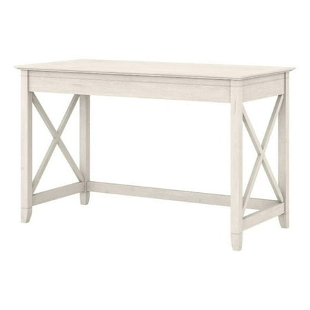 UrbanPro Farmhouse Engineered Wood Writing Desk in Line White Oak