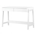 thumbnail image 1 of UrbanPro Mid-Century Wood Secretary Desk in White, 1 of 4