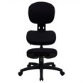 thumbnail image 1 of UrbanPro Mobile Ergonomic Kneeling Office Chair in Black, 1 of 2
