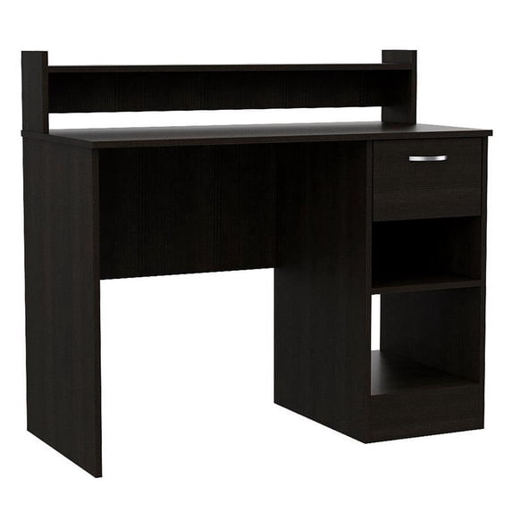 UrbanPro Modern Black Modern Engineered Wood Manaos Computer Desk