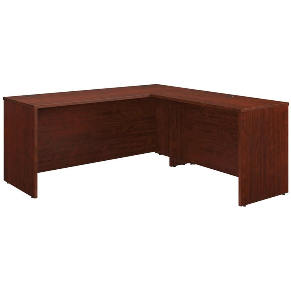 Classic Cherry 72" Bowfront Executive L-Desk with 42" Return