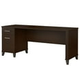 thumbnail image 1 of UrbanPro Transitional 72W Office Desk with Drawers in Mocha Cherry, 1 of 3